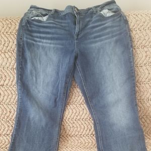 Plus size jeans